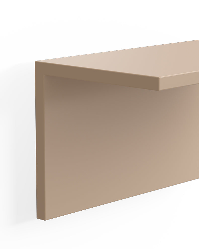 Display - Shelf in cappuccino - 32cm